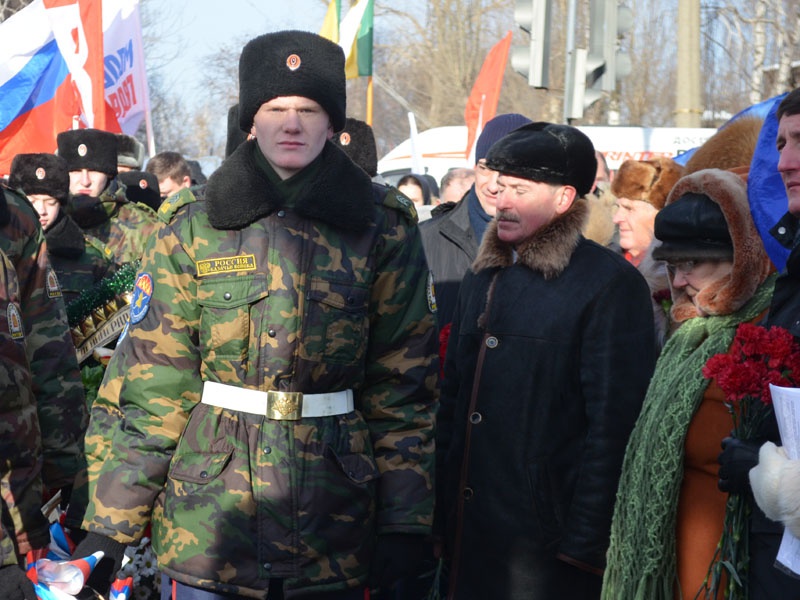 В Пензе прошел митинг, посвященный освобождению Ленинграда от фашистской блокады