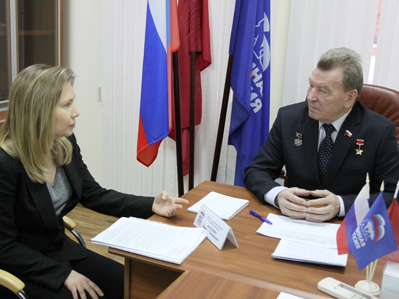 МГРО: Прием населения депутатом Антошкиным Н.Т. (5.02.2015)