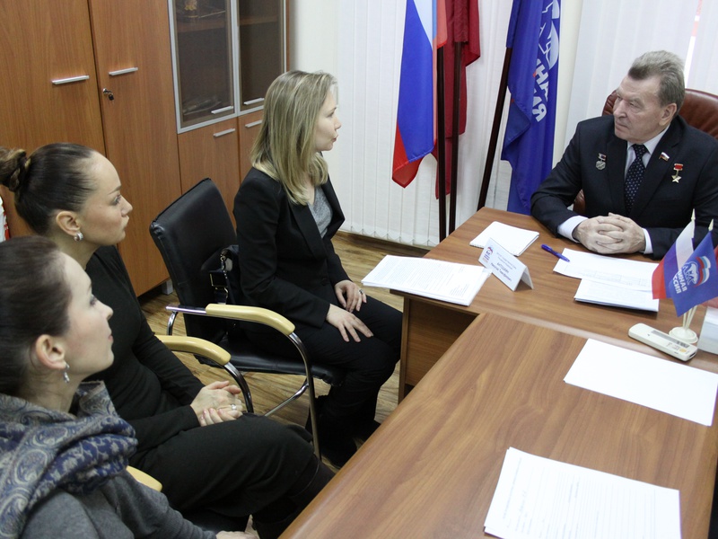 МГРО: Прием населения депутатом Антошкиным Н.Т. (5.02.2015)