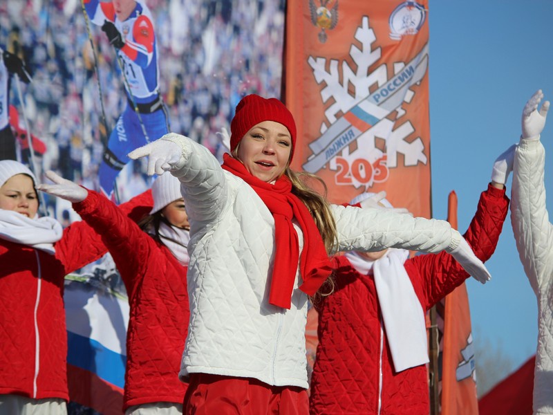"Лыжня России - 2015" Иркутск