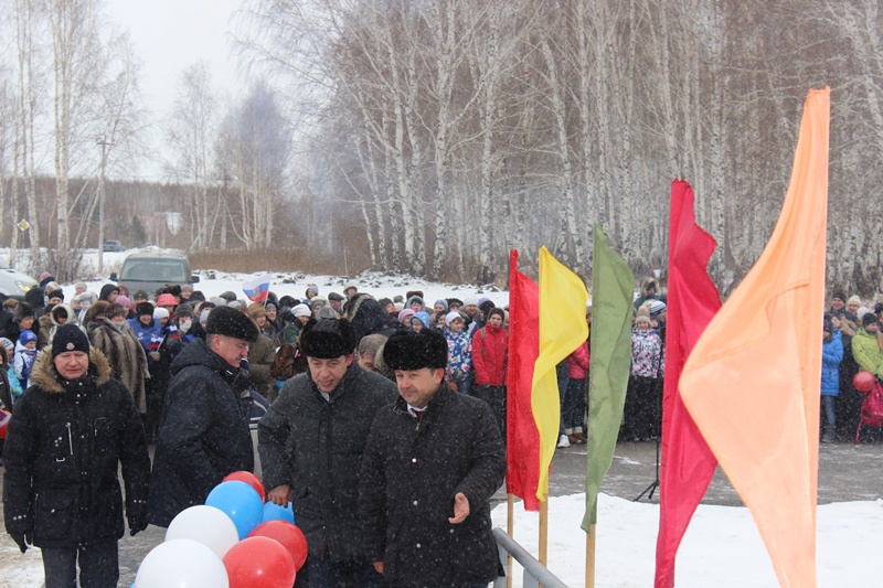 Открытие лыжной базы в Туринске 