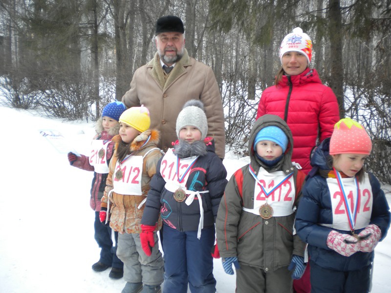 Лыжные гонки для дошколят, Ревда
