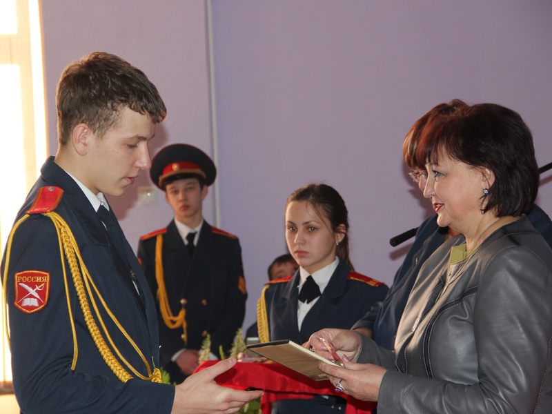 Юным кадетам - памятные медали от "Единой России"