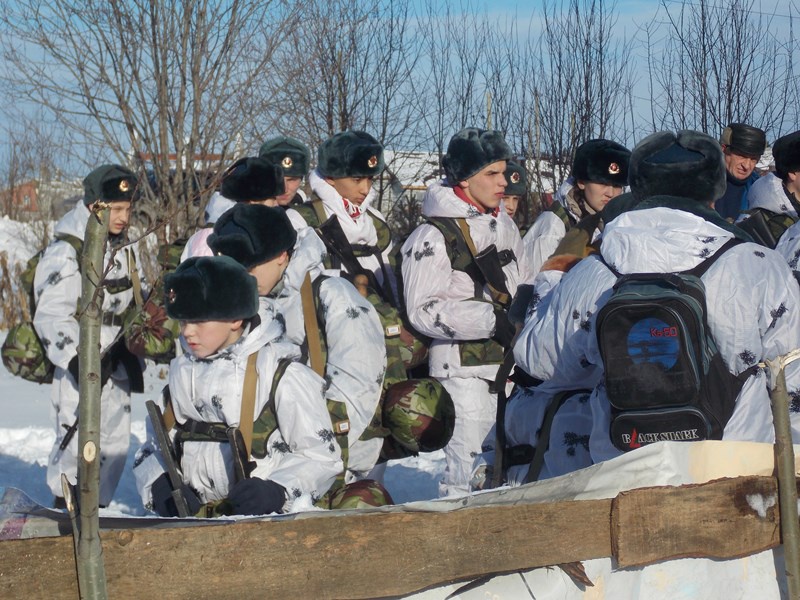 Месячник, посвященный Дню защитника Отечества, Ревда