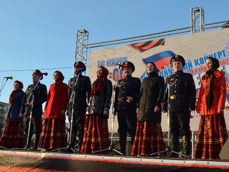 В Пензе прошел митинг, посвященный годовщине присоединения Крыма к России