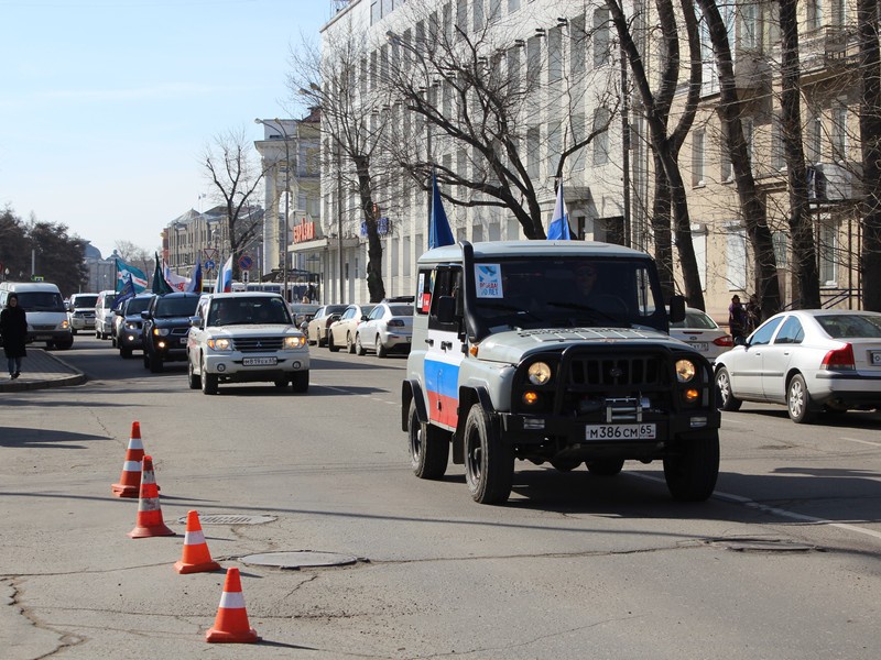 Участники автопробега «Южно-Сахалинск-Севастополь» в Иркутске