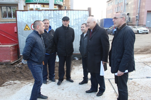 Визит руководителя партийного проекта "Строительство ФОК" Гильмутдинова И.И. в Чувашию (18.04.2015)