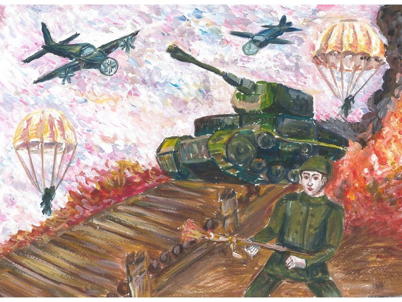 Конкурс десткого рисунка «Сибиряки – защитники Родины»