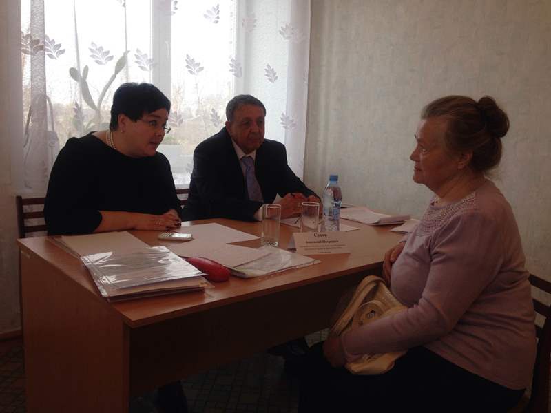 Прием граждан в Ирбитском районе, 24 апреля 2015 г.