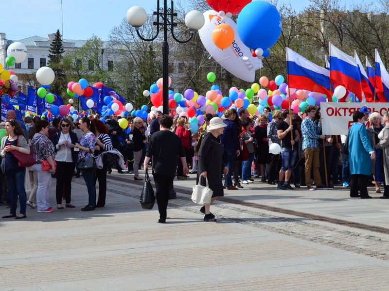 Первомай в Пензе