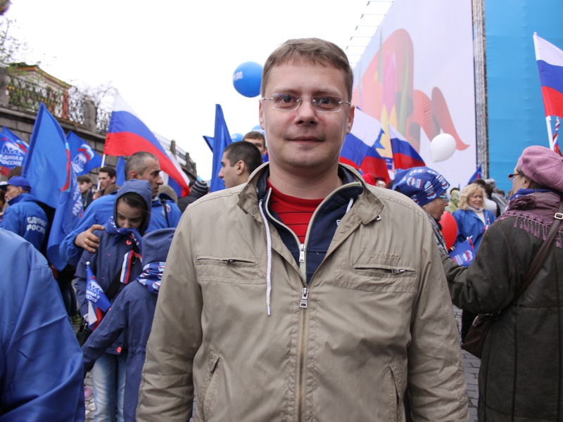 "ЕДИНАЯ РОССИЯ" на празднике весны и труда (1.05.2015)