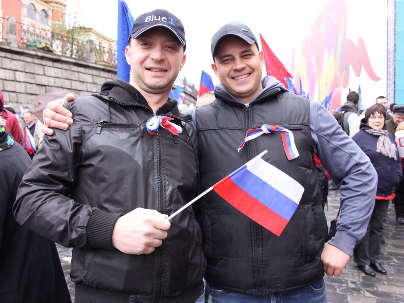 "ЕДИНАЯ РОССИЯ" на празднике весны и труда (1.05.2015)