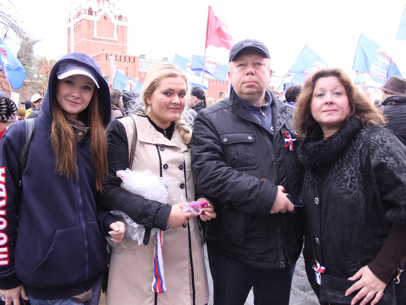 "ЕДИНАЯ РОССИЯ" на празднике весны и труда (1.05.2015)