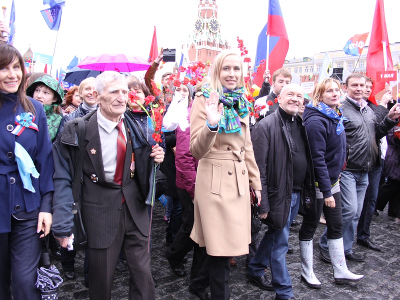"ЕДИНАЯ РОССИЯ" на празднике весны и труда (1.05.2015)