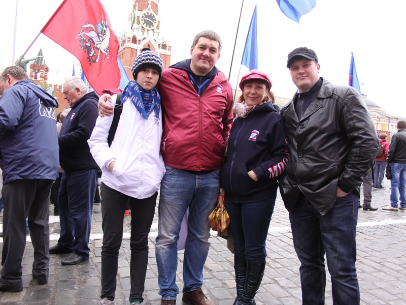 "ЕДИНАЯ РОССИЯ" на празднике весны и труда (1.05.2015)