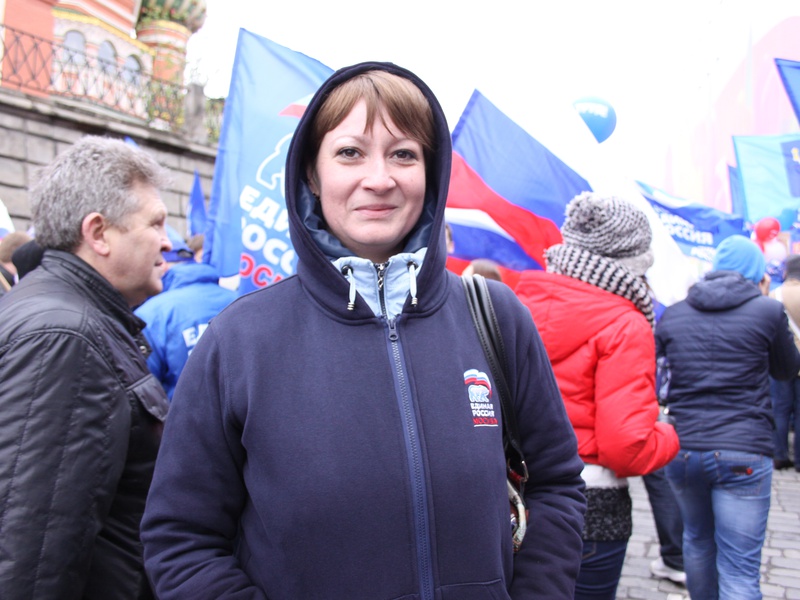 "ЕДИНАЯ РОССИЯ" на празднике весны и труда (1.05.2015)