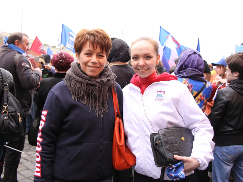 "ЕДИНАЯ РОССИЯ" на празднике весны и труда (1.05.2015)