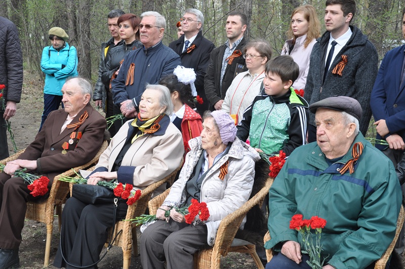 Закладка памятника, посвященного солдатам Великой Отечественной войны, 07.05