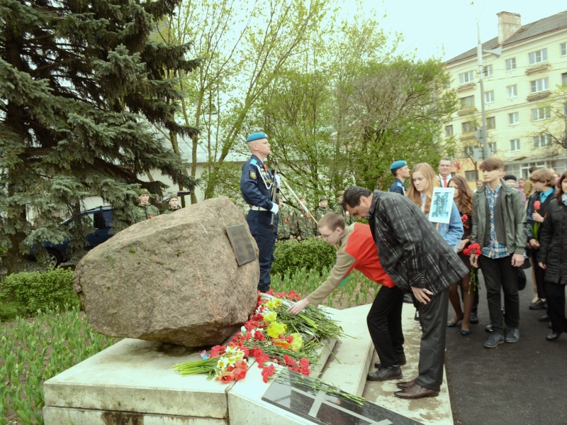 Торжественно-траурный митинг памяти первых жертв фашистской оккупации