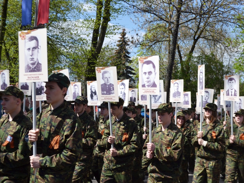 День Победы в Пскове