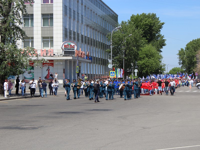 Иркутск отмечает День России 