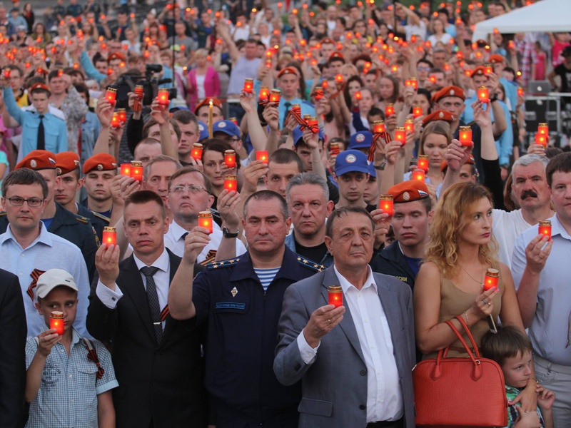 Акция "Свеча Памяти", 21 июня 2015 г.
