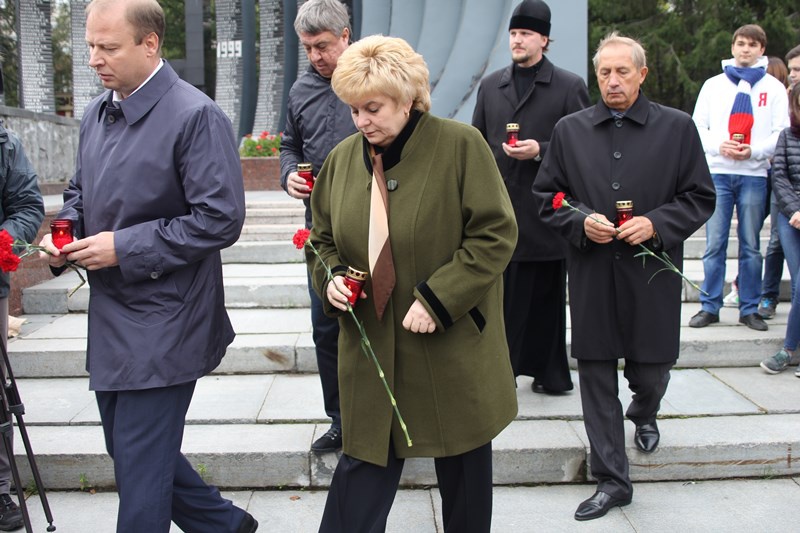 Виктор Шептий принял участие в патриотической акции «День солидарности в борьбе с терроризмом»