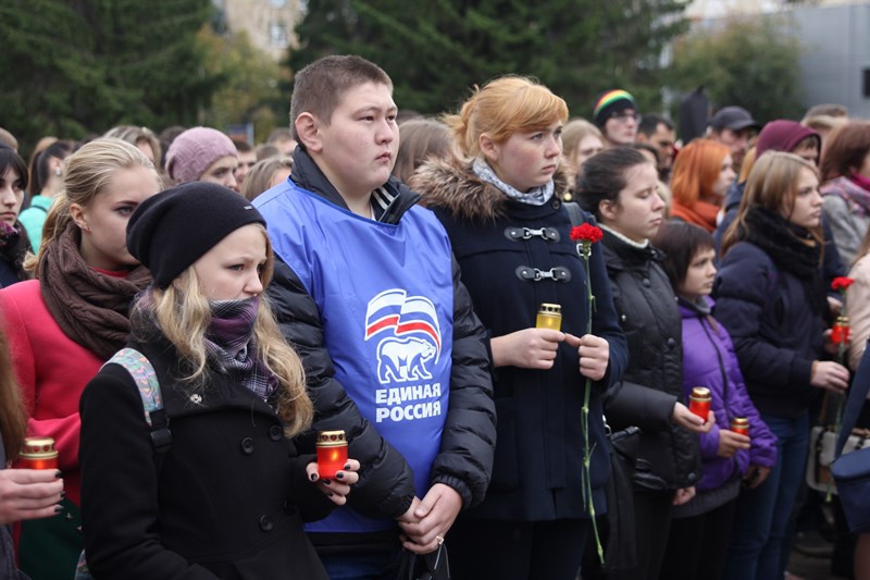Виктор Шептий принял участие в патриотической акции «День солидарности в борьбе с терроризмом»