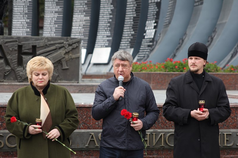 Виктор Шептий принял участие в патриотической акции «День солидарности в борьбе с терроризмом»