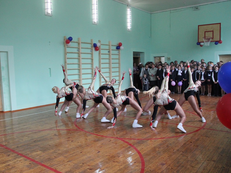 Открытие спортивного зала Эльбарусовской школы