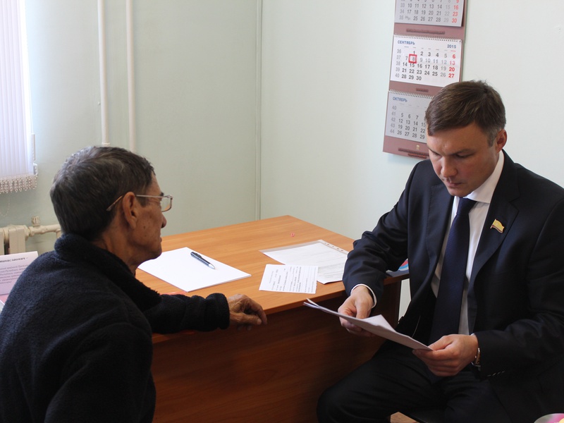 Руководитель приемной провел прием граждан в Чебоксарском районе