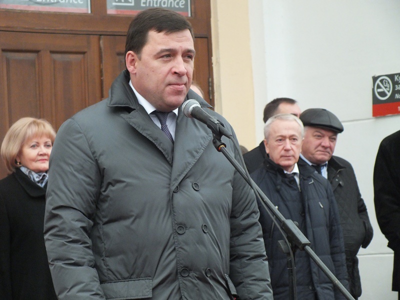 Первый рейс скоростного электропоезда "Ласточка" по маршруту Екатеринбург - Нижний Тагил