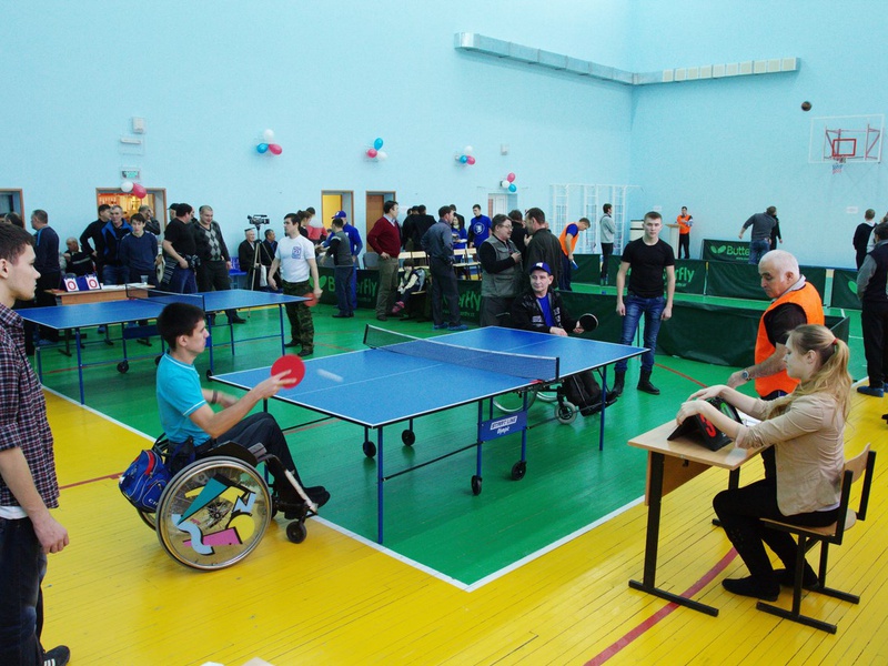 В честь Международного дня инвалидов прошли спортивные соревнования