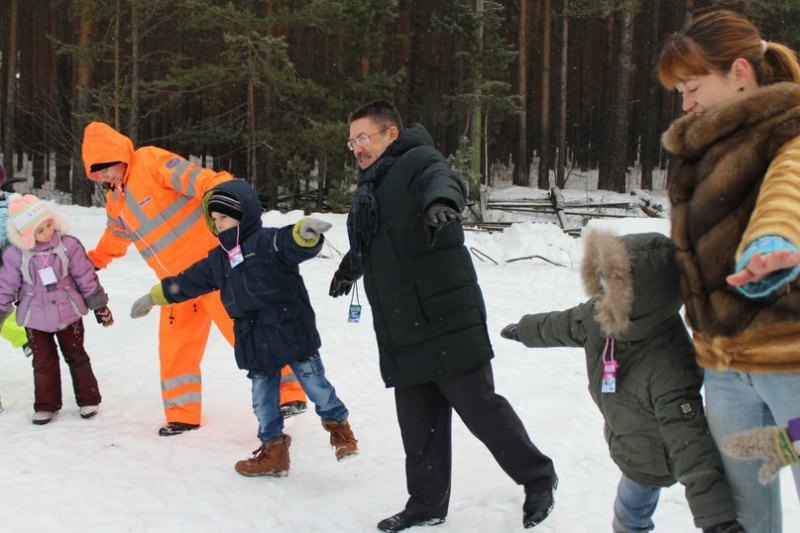 В Свердловской области стартовал новогодний проект "Сказка в Кашино" (16.12.2015)