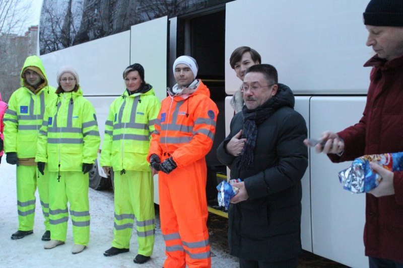 В Свердловской области стартовал новогодний проект "Сказка в Кашино" (16.12.2015)