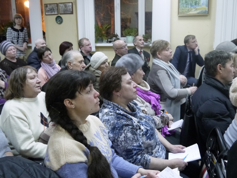Жилищный урок в общественном центре "Владимирский" (г. Пермь), 27.01.2016 г.