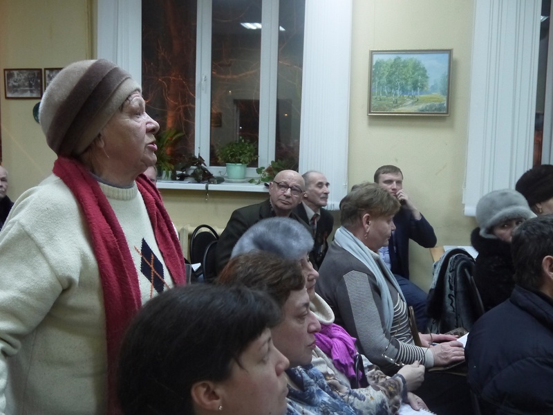 Жилищный урок в общественном центре "Владимирский" (г. Пермь), 27.01.2016 г.