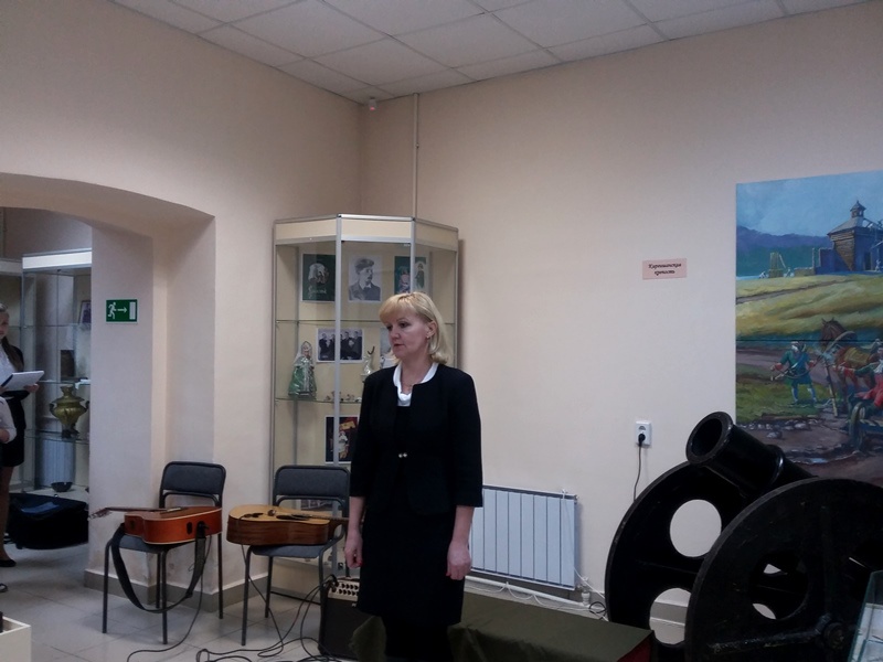 Елена Чечунова встретилась в Бисерти с участниками локальных войн (13.02.2016)