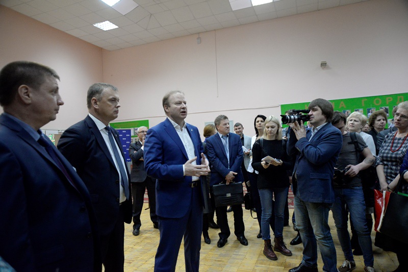 Работа модельного участка по проведению ПГ (15.03.2016)