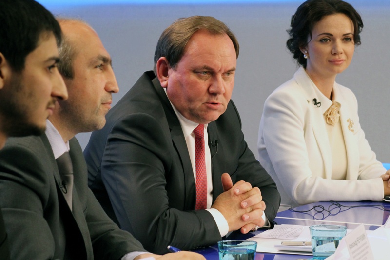 Пресс-конференция с участниками предварительного голосования