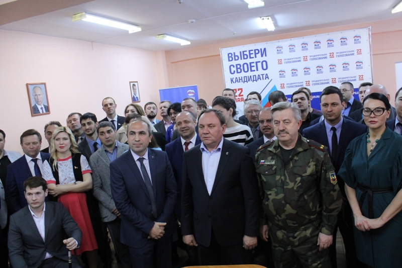Встреча Президента с участниками предварительного голосования