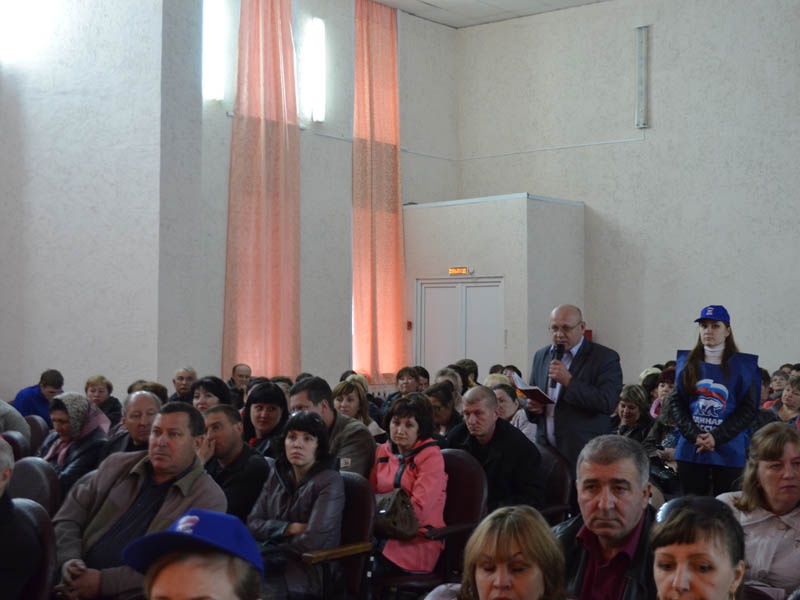 В Городище состоялась очередная встреча участников предварительного голосования с населением