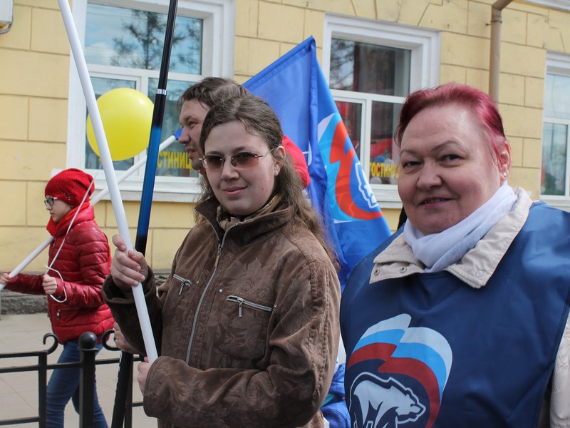 Партийцы вместе с жителями Иркутской области встретили Первомай