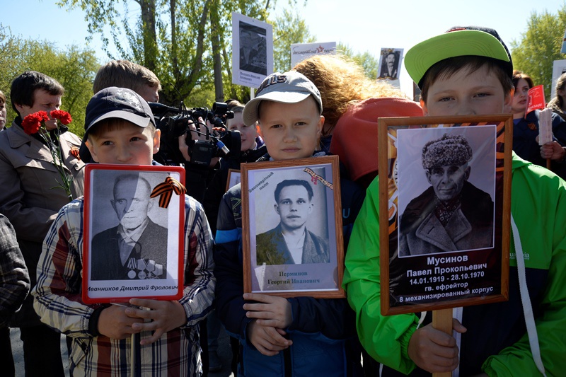 Бессмертный полк в ирбите