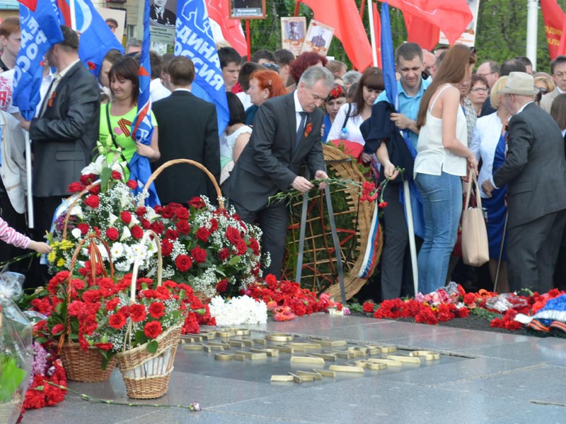 Тысячи жителей Пензы присоединились к акции «Бессмертный полк»