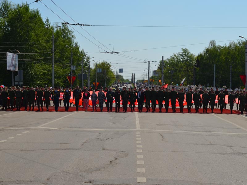 Тысячи жителей Пензы присоединились к акции «Бессмертный полк»