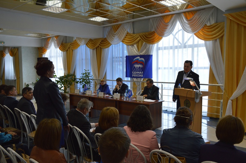 Встреча с избирателями в Караидельском районе