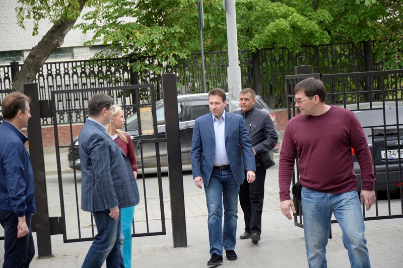 Полномочный представитель президента РФ в Уральском федеральном округе Игорь Холманских