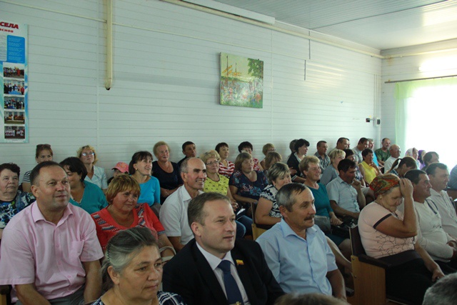 Встреча с жителями д. Новые Шальтямы Канашского района