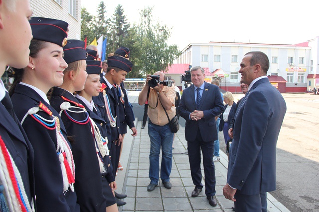 Встреча с кадетами Красночетайской школы
